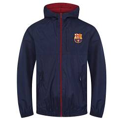 FC Barcelona - Jungen Wind- und Regenjacke - Offizielles Merchandise - Geschenk für Fußballfans - 8-9 Jahre von Barcelona