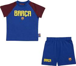 FC Barcelone Set t-Shirt Short Baby Barça - Offizielle Sammlung Größe Baby 12 Monat von FC Barcelone