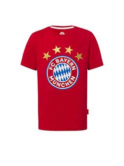 FC Bayern München Kinder T-Shirt Logo rot, 176 von FC Bayern München