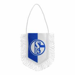 Auto Banner Satin 10X14 cm von FC Schalke 04