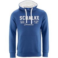 FC Schalke 04 Kapuzenpullover - Schalke Fußballclub - S - für Männer - Größe S - navy von FC Schalke 04
