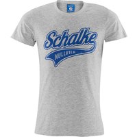 FC Schalke 04 T-Shirt - Schalke - S - für Männer - Größe S - grau von FC Schalke 04