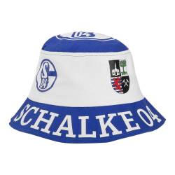 Fischerhut blau & weiß von FC Schalke 04