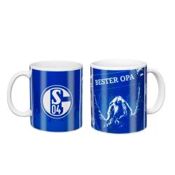 Kaffeebecher Bester Opa von FC Schalke 04