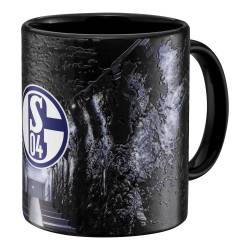 Kaffeebecher Spielertunnel von FC Schalke 04