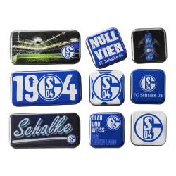 Magnet 9er-Set von FC Schalke 04