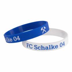 Silikonarmband 2er-Pack von FC Schalke 04