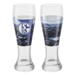 Weizenbierglas 2er-Set von FC Schalke 04