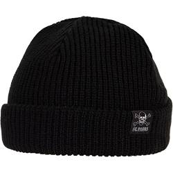 FC St. Pauli Totenkopf Beanie Wintermütze (one Size, scwharz) von FC St. Pauli