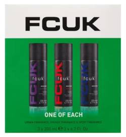 FCUK Bodyspray Trio : Vintage,Sport and Urban by FCUK von FCUK