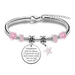 Frauen Armreifen Armbänder Kollegen Geburtstagsgeschenke Weihnachten Abschieds Freunde Inspirierende Personalisierte Beste Wünsche Frauen Schmuck Freundin Erinnerung von FCZIVA