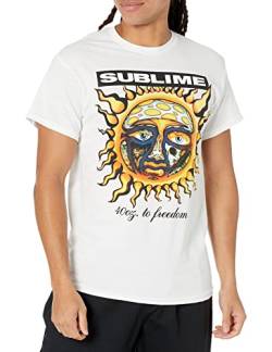 FEA Herren-T-Shirt Sublime 40 Oz to Freedom - Weiß - Mittel von FEA