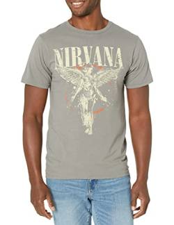 FEA Nirvana - Galaxy in Utero Soft T-Shirt, Asphalt, XL von FEA