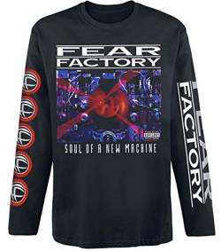 Fear Factory Soul of A New Machine Langarmshirt schwarz M von FEAR FACTORY