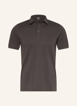 Fedeli Piqué-Poloshirt Extra Slim Fit beige von FEDELI