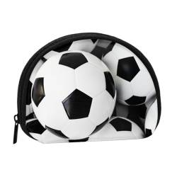 Fußball-Aufbewahrungstasche, kompakte und praktische Brieftasche für Kleingeld, Fußballball, Einheitsgröße von FEETOX