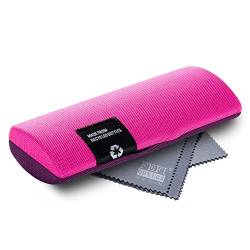 FEFI - Hardcase Brillenetui mit Stoffbezug aus recycelten PET-Flaschen - pink von FEFI