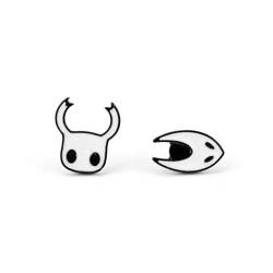 Hollow Knight Ohrringe SEER Ohrclip Cosplay Party Liefern BARDOON Asymmetrische Ohrringe von FEIDIAO