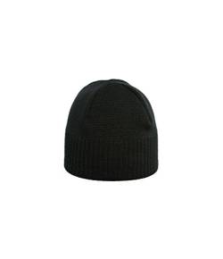 FEINZWIRN Schöne sportlich Elegante Mütze KASIMIR für Herren mit Fleece innen (Black-Ben) von FEINZWIRN