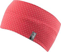 FEINZWIRN Zurich Headband, Sommerband Für Freizeitaktive,zweifarbige Stirnband aus atmungsaktivem Baumwolljersey (pink-weiß) von FEINZWIRN