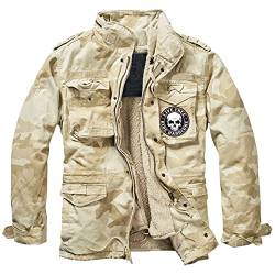 FELDWEGHEIZER Männer Armee Winterjacke live free ride HARDCORE Größe S - 7XL von FELDWEGHEIZER