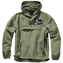 FELDWEGHEIZER Männer SOMMER Schlupfjacke Windbreaker Motorrad Größe S bis 5XL von FELDWEGHEIZER