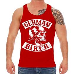 Herren Träger Shirt Tank Top German Biker MC Germany Club Deutscher Support von FELDWEGHEIZER