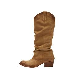 FELMINI FALLING IN LOVE Damen Dresa Mid Calf Boot, Steinfarben, 41 EU von FELMINI FALLING IN LOVE