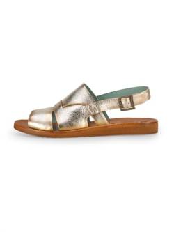 Felmini - CAROLINA D786 - women's gold leather sandal - 37 EU size von FELMINI FALLING IN LOVE