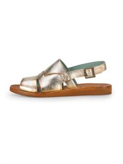 Felmini - CAROLINA D786 - women's gold leather sandal - 38 EU size von FELMINI FALLING IN LOVE