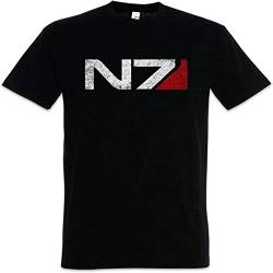 N7 Normandy Logo T-Shirt Mass Commander Shepard Cerberus PC Game Effect T Shirt XXX-Large von FENGMI