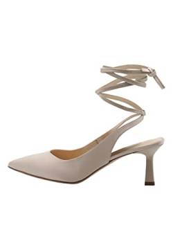 FENIA Damen Slingback-Pumps, Beige, 37 EU von FENIA