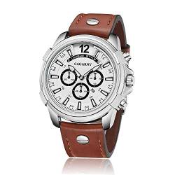 FENKOO Schöne Armbanduhren Herren Quarzuhr 6882 Gürteluhr Herrenmode Herrenuhr (Color : 3) von FENKOO