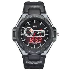 FENKOO TVG Armbanduhren TVG Sportuhr leuchtende wasserdichte elektronische Quarzuhr Männer Sportuhr (Color : 4) von FENKOO