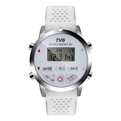 FENKOO TVG Armbanduhren TVG118 Männer elektronische Uhr Dial Digital Silikon Herrenuhr (Color : 1) von FENKOO