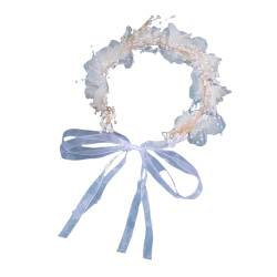 Exquisites Braut-Stirnband mit Blumenmuster für Hochzeit, Party, Haardekoration, zeigen Sie Ihren Charme mit diesem handgefertigten Accessoire von FENOHREFE