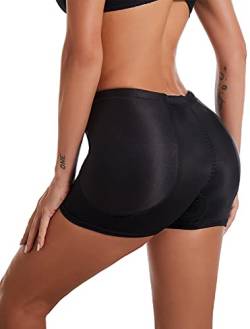 FEOYA Butt Lifter Push-up Unterwäsche Girdle Panties Bodyshaperwear Miederhose Shapewear Miederpants Gepolstert Po Push Up Butt Lifter - M von FEOYA