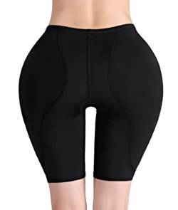 FEOYA Damen Butt Lifter Push-up Panties Miederslip mit Bauch-Weg-Effekt Miederpants String Mieder Butt Lifter Shaper figurenformend Shapewear - 4XL von FEOYA