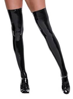 FEOYA Strümpfe lang Overknee Oberschenkel Strumpf Sexy Socken für Damen Kostüme Catsuit Catwomen von FEOYA