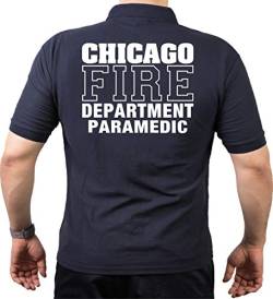 Chicago FIRE Dept. Paramedic, Navy Poloshirt (M) von FEUER1