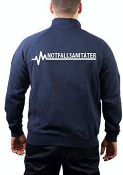 FEUER1 Sweatjacke Navy, NOTFALLSANITÄTER L von FEUER1