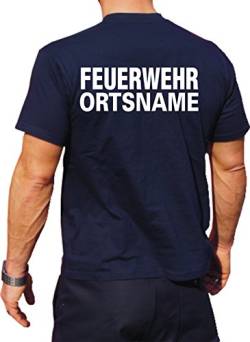 Feuerwehr-T-Shirt mit ORTSNAMEN, Größe L von FEUER1