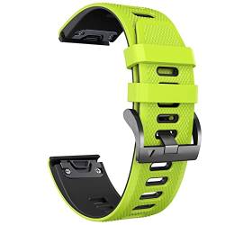 FFHAO 22 x 26 mm Smartwatch-Armbänder für Coros Vertix 2, weiches Silikon, für Garmin Fenix 6, 5X, 6X Coros, Armband, 26mm Width, Achat von FFHAO