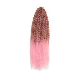 Damenperücken Haarersatz Perücken Haare Brasilianische Zöpfe Haare Naturblondes Haar for Schwarze Frau Langes Flechthaar Perücke für Mode (Size : 3Pcs/Lot, Color : 05_20INCHES) von FFNUM