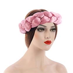 Haarbänder für Frauen Hair Braided Headband Chunky Wide Plaited Braids Hairpiece Women Girl Beauty Accessory Haarzubehör Haarbänder ( Color : Y67 ) von FFNUM