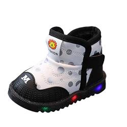 Schneestiefel Baby Mädchen Winter Weiche Sohlen Babyschuhe Warm Gefüttert Babystiefel Krippe Schuhe Kleinkind Stiefel Niedlich Winterschuhe Erste Schuhe SäUglingsstiefel Baumwoll Krabbelschuhe von FGUUTYM