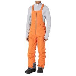 skilatzhose herren Wasserfeste isolierte Schnee wasserdichte Winter Skihose mit verstellbaren Trägern Overall Winddichte Schneehose Skihose Hosenträgerhose Outdoorhose Thermohose Wanderhose Ski Pant von FGUUTYM