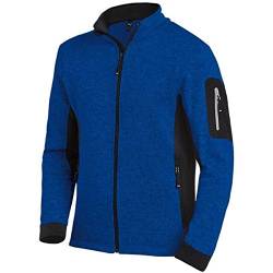FHB Strickfleece Jacke atmungsaktiv, Größe:XL, Farbe:Kornblau von FHB-Zunftkleidung