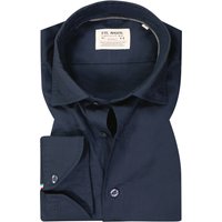 FIL NOIR Herren Hemd blau Baumwolle von FIL NOIR