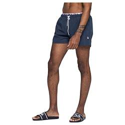 FILA Badehose Herren RYOTA Swim Shorts 687742 170 Black Iris Dunkelblau, Größe:L von FILA